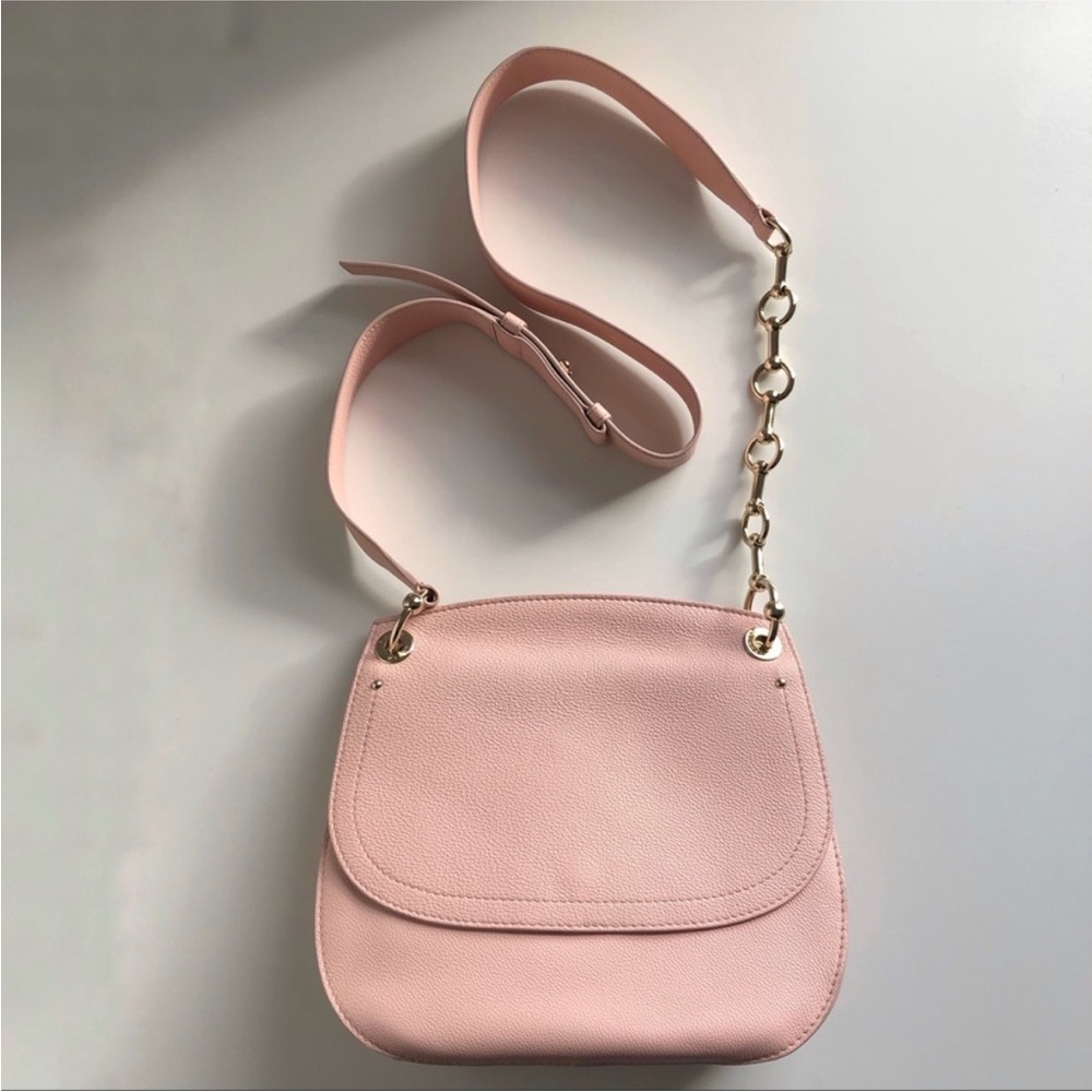 Ralph Lauren Collection pink leather bag